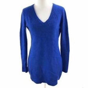 Vince Royal Blue/Navy V-Neck Sweater